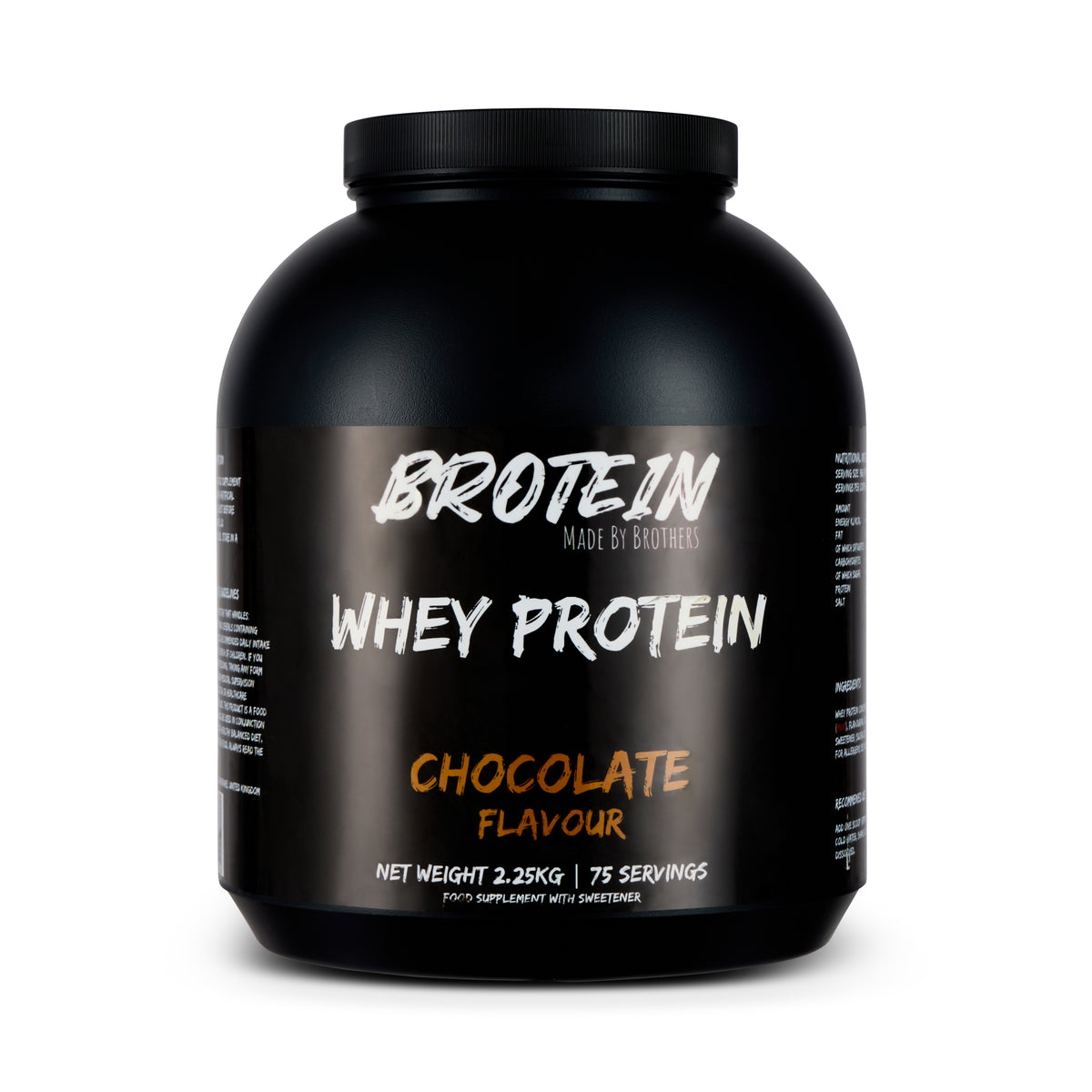 Chocolate Whey Protein Powder 2.25kg