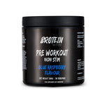 Non Stim Blue Raspberry Pre Workout 300g