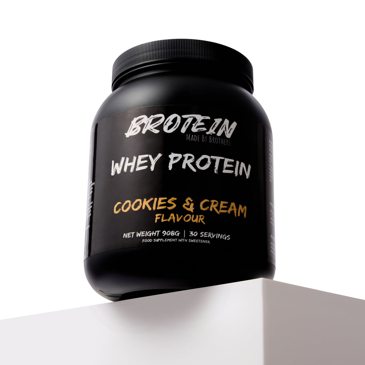 Cookies & Cream Whey Protein Powder 908g