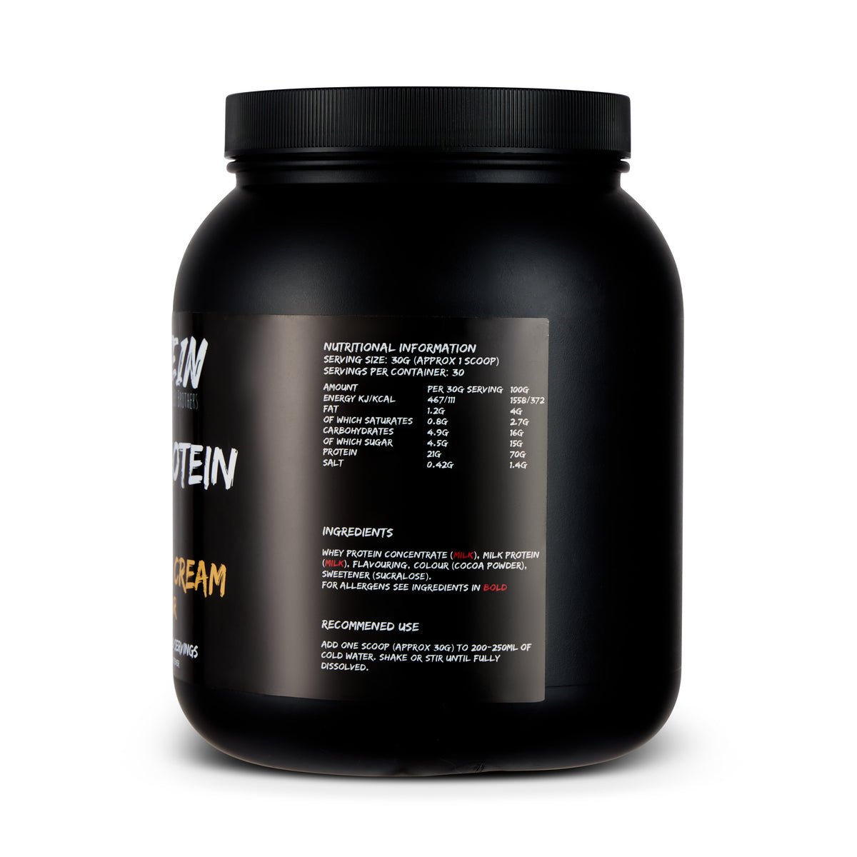 Cookies & Cream Whey Protein Powder 908g