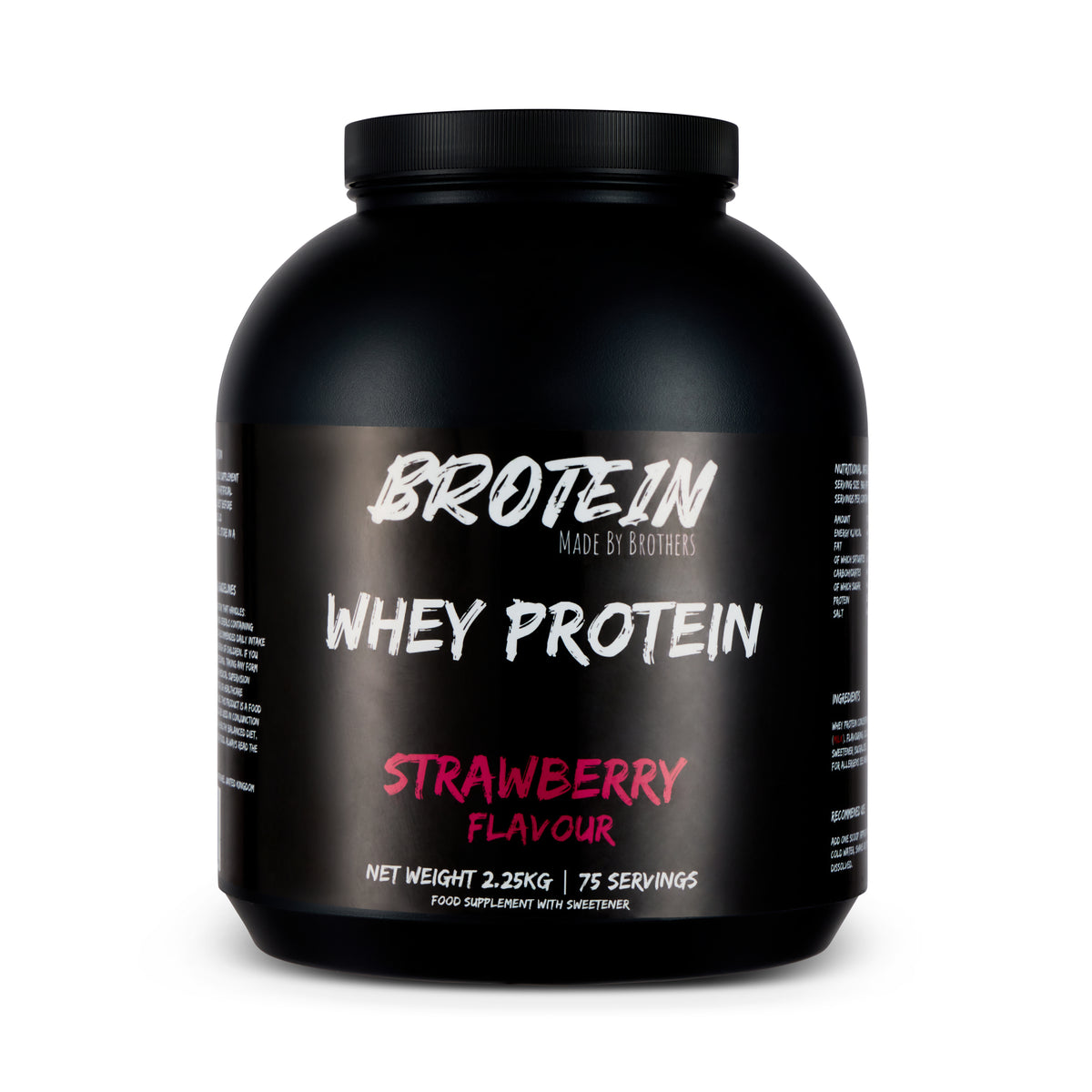 Strawberry Whey Protein Powder 908g