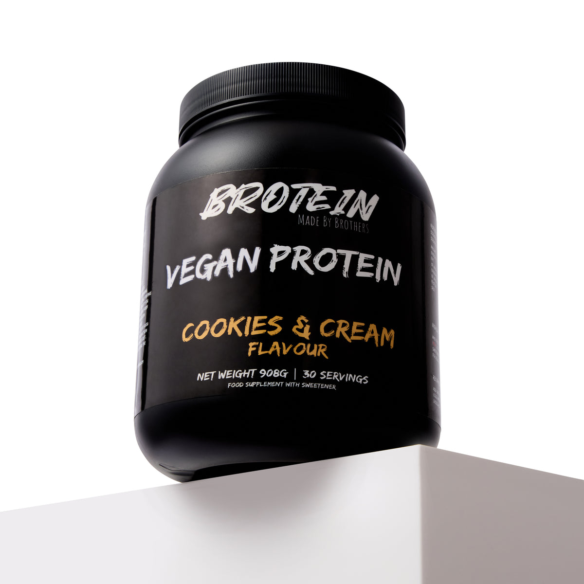 Vegan Cookies & Cream Protein Powder 908g